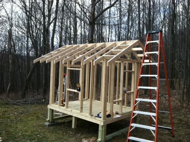 Board and Batten Coop on 4x4 Runners - BackYard Chickens Community