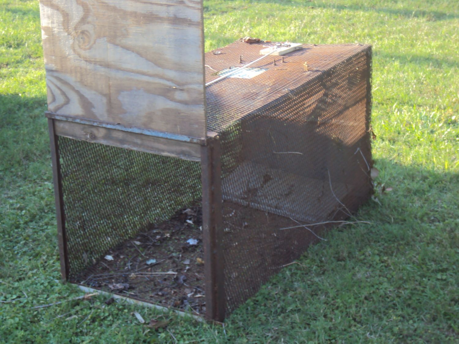 homemade live traps.