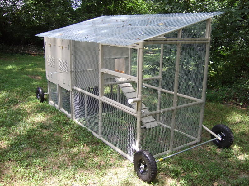 Just Coop: Building a chicken run out of pvc