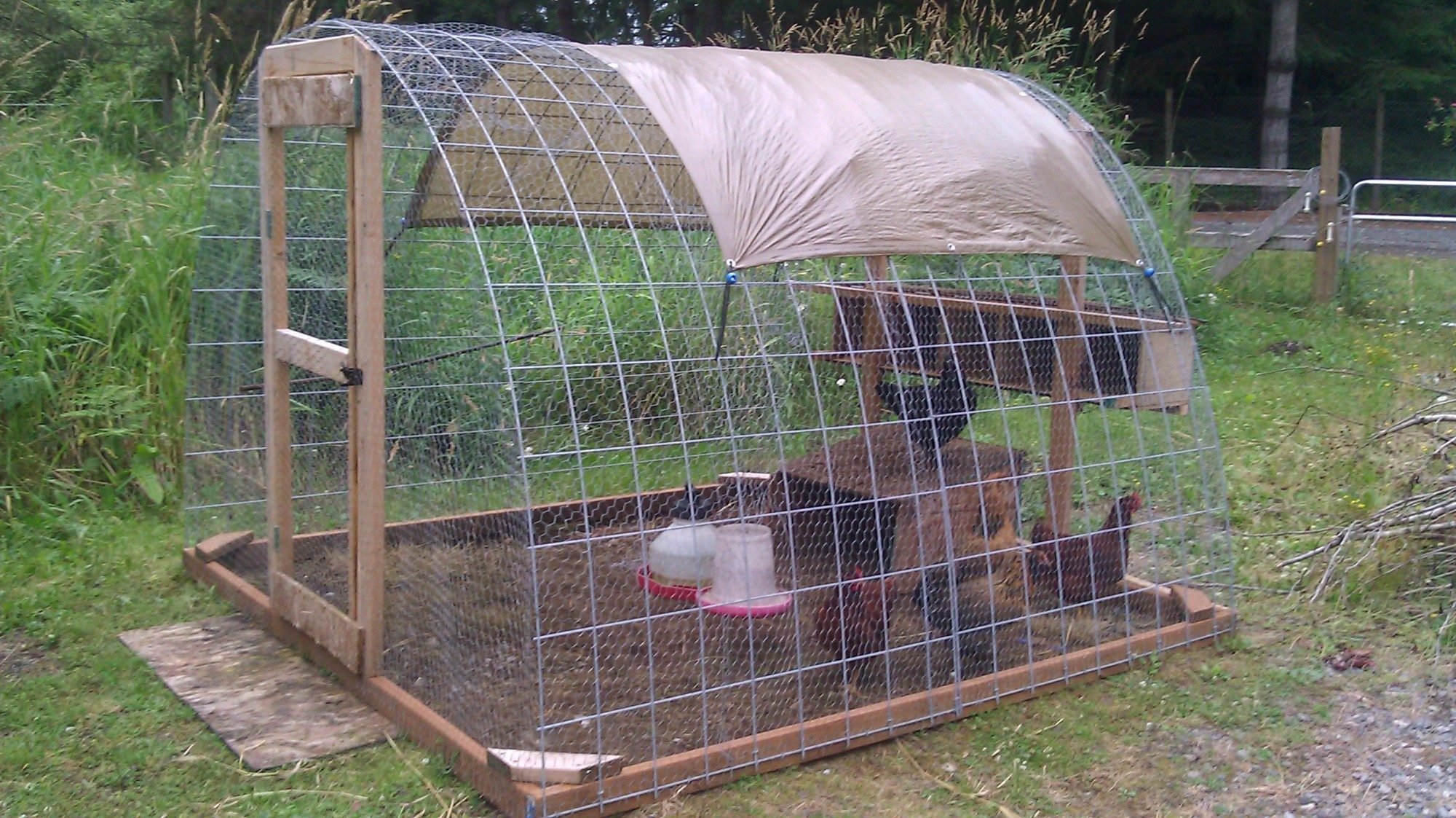 Mobile Chicken coop - BackYard Chickens Community