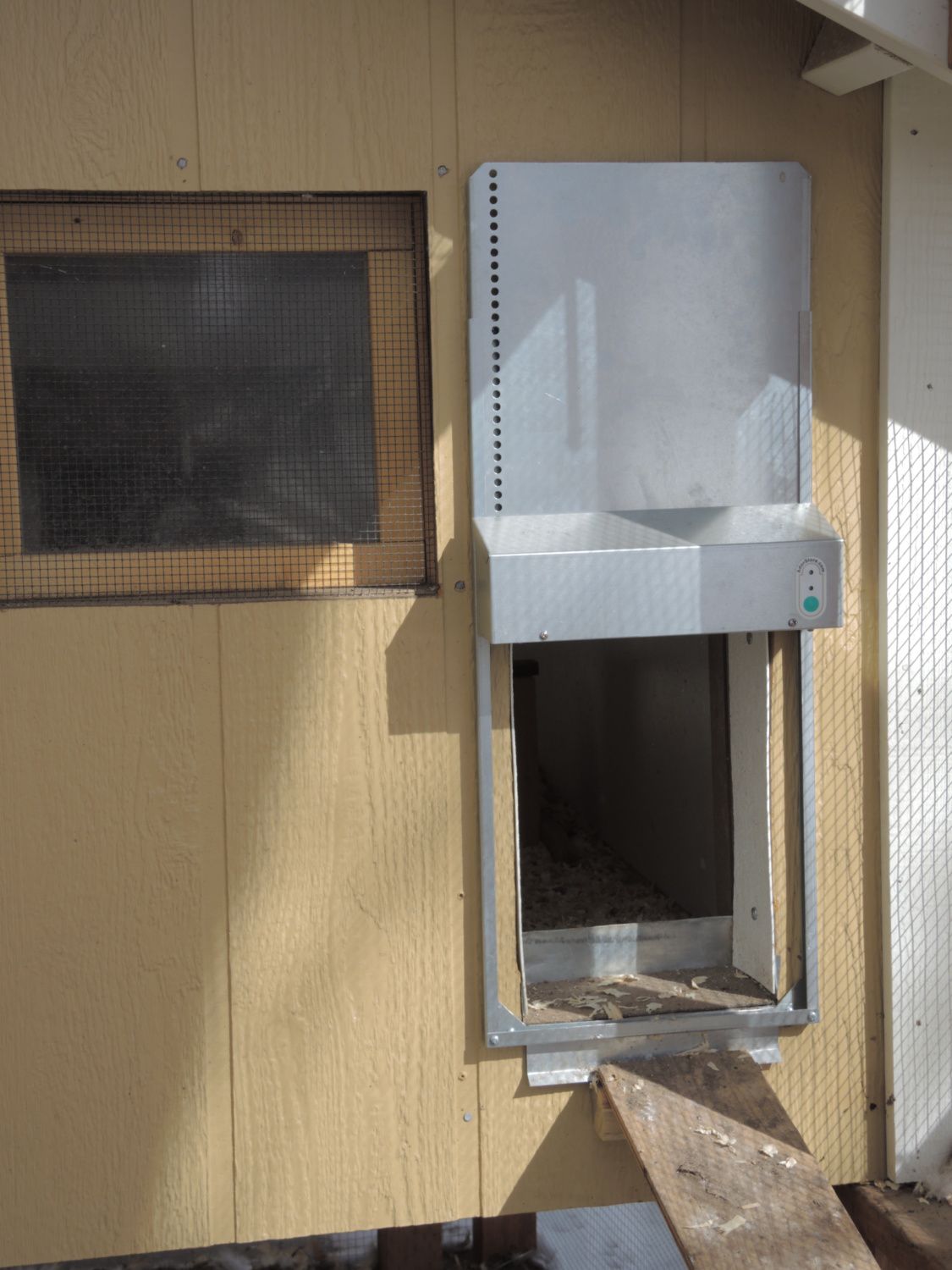 would like to paint the door to match the coop. Other than that it 