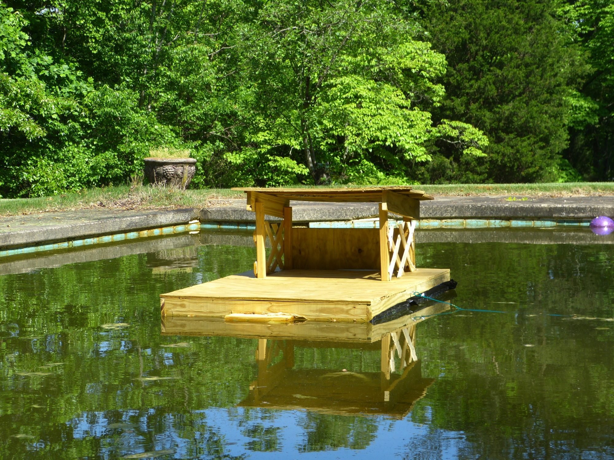 Floating Duck house