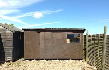 Self buit coop/shed conversion