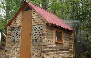 Log Cabin / Cordwood Coop