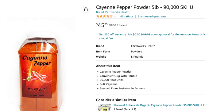 Screenshot 2022-08-23 at 21-04-14 Amazon.com Cayenne Pepper Powder 5lb - 90 000 SKHU Health & ...png