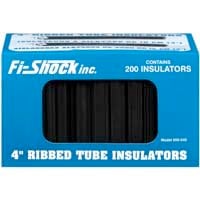 4" Ribbed Tube Insulator - 200/Box
