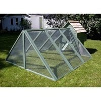A Frame Run for Alexandria Chicken Coops Size-Color - 9 ft. - Green