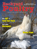 Backyard poultry magazine Volume 9, Number 6 December 2014/January 2015
