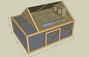 Our Balcony Chicken Coop