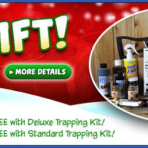 Free Gift with purchase of Animal Trapping Kit.