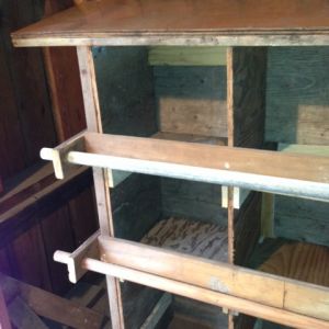 roosts and nest boxes
