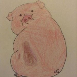 Waddles the pig from Gravity Falls