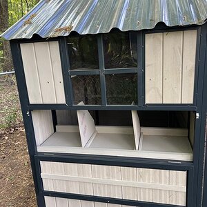 Nesting boxes from outside