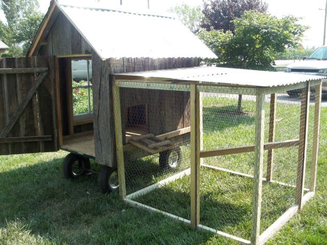 The Nags Head Chicken Coop Tractor - BackYard Chickens Community