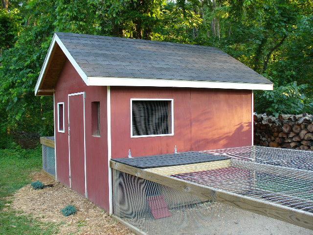 Ozark Bantams Our Chicken House, Brooder House Attachment, &amp; Two Pens ...