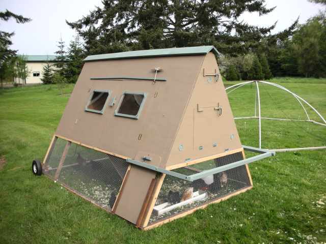 Classy A-Frame Tractor - BackYard Chickens Community