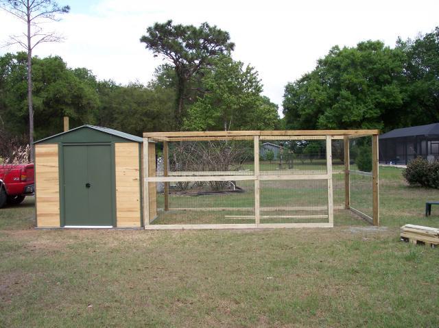 chicken coop shed
