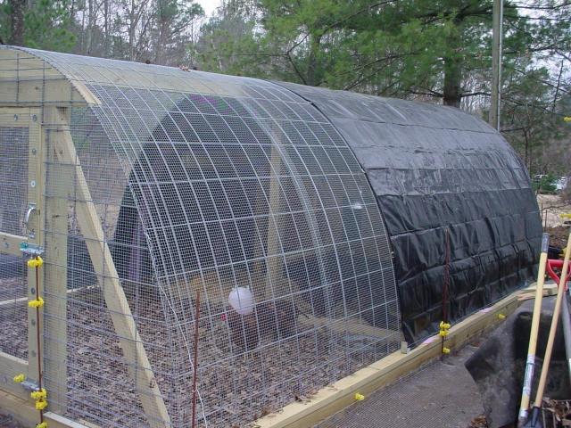 Cattle Panel Hoop House