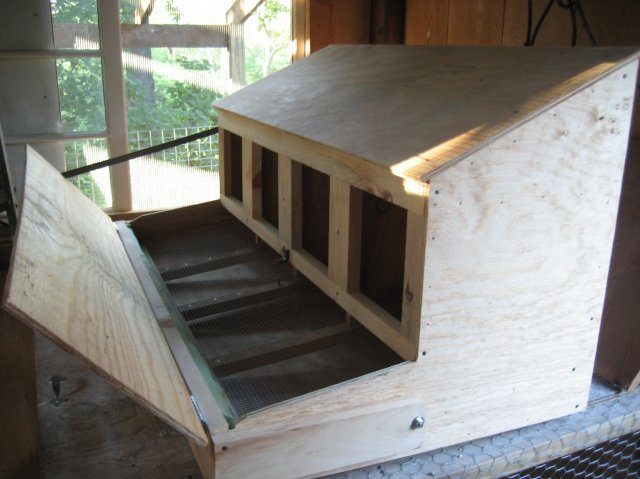 Roll Away Nest Box Plans