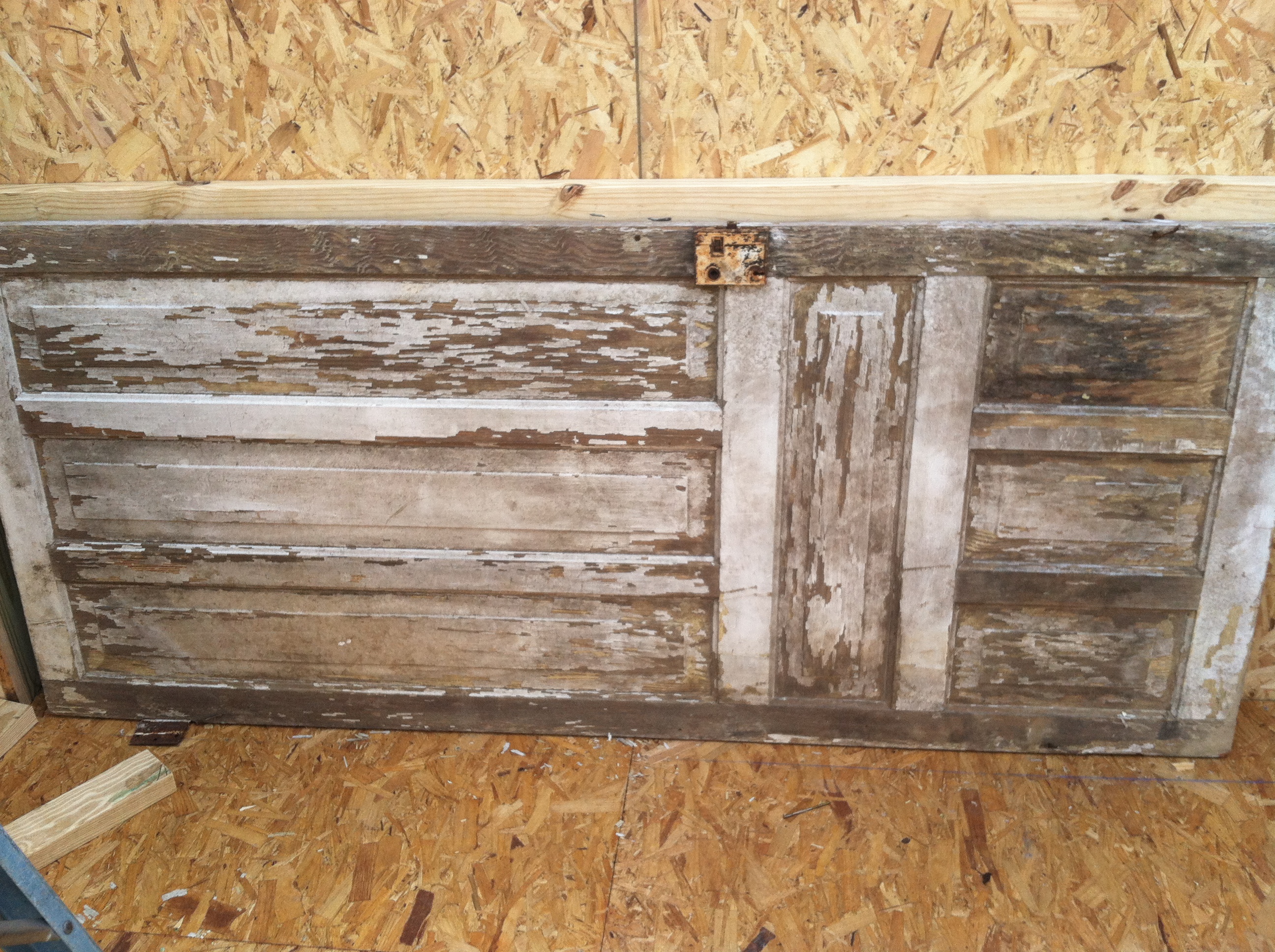This is an old door from our turn of the century farm house. Cost $0.00