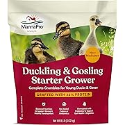 Manna Pro Duck Starter Grower | Duck Food, Duck Pellets, Chick Feed | 8 Pounds, Opens in a new tab