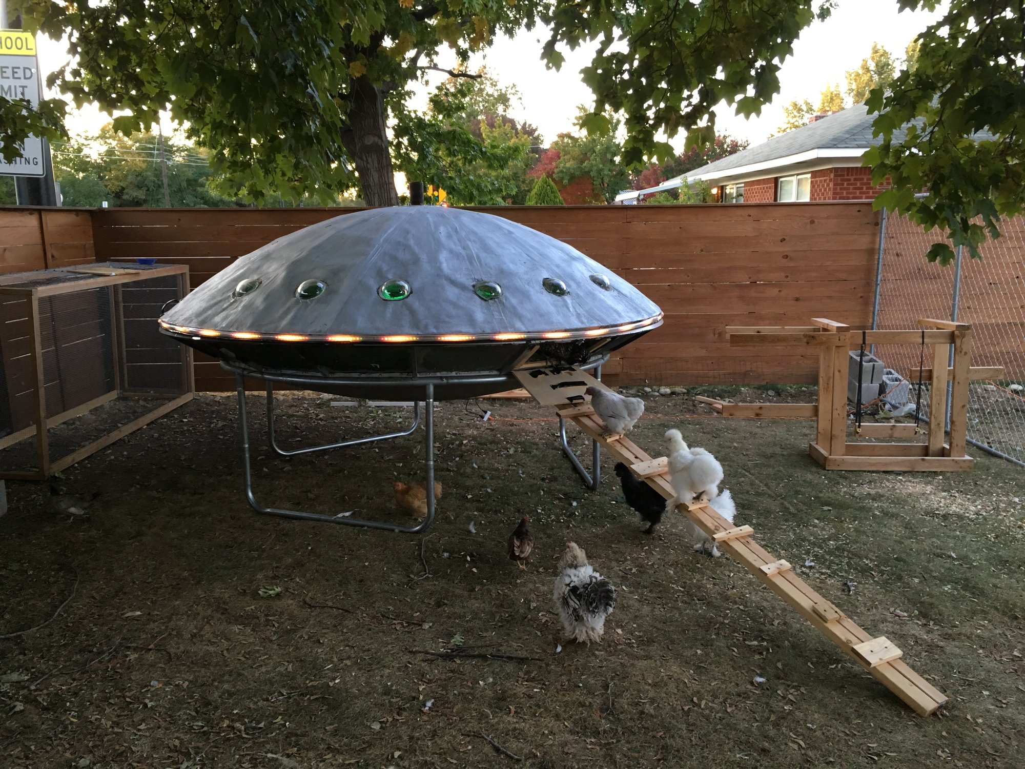 A UFO Chicken Spaceship Coop that is Out of This World Page 4