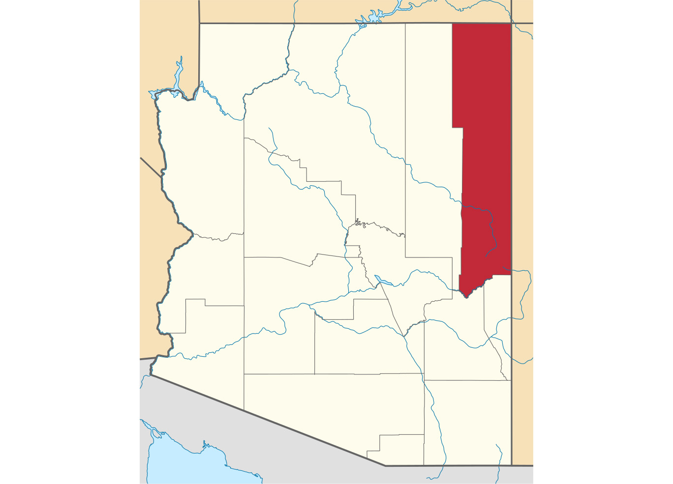 Apache County Zoning Map Arizona - St. Johns, Az And Apache County, Az Ordinances | Backyard  Chickens - Learn How To Raise Chickens