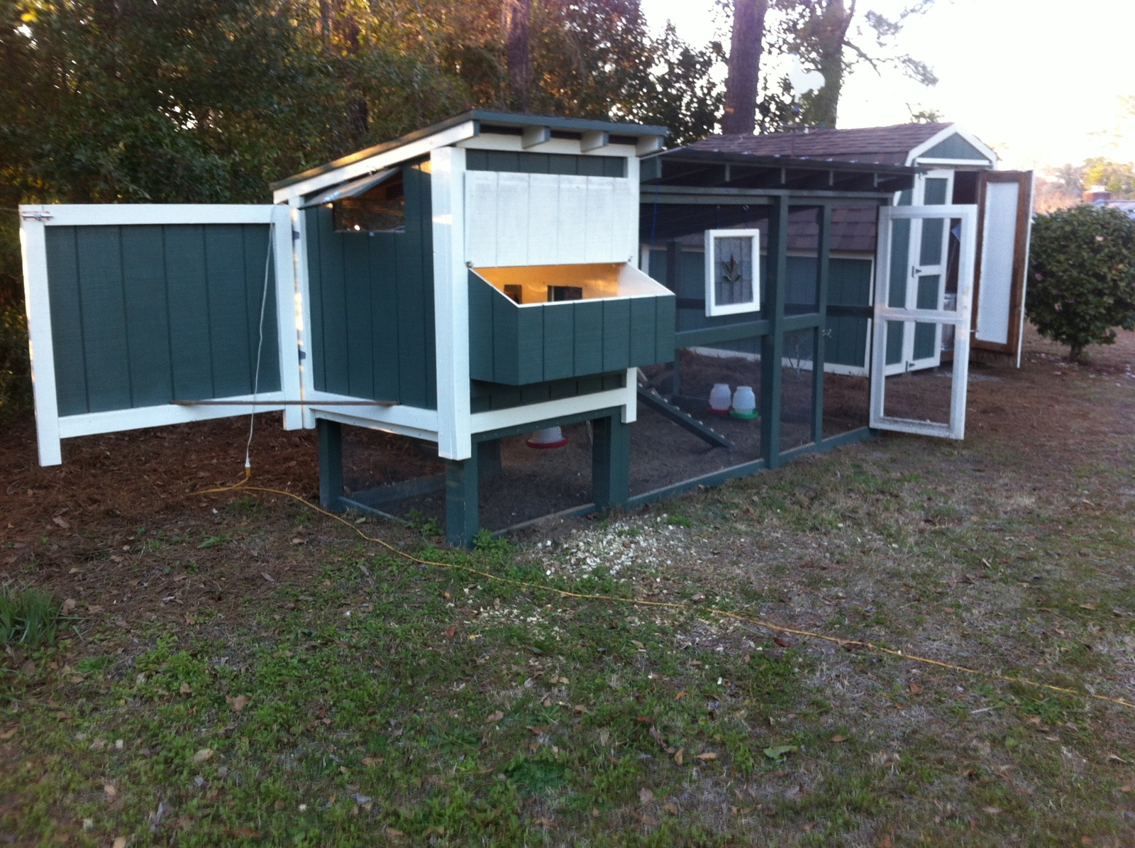Chicken Picken's coop and run BackYard Chickens Learn How to Raise
