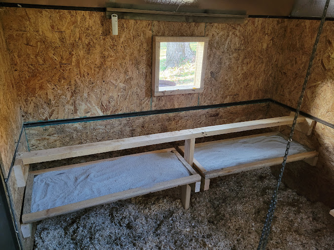 Chicken Run Build and Shed conversion25 + pages Roost bar with poop