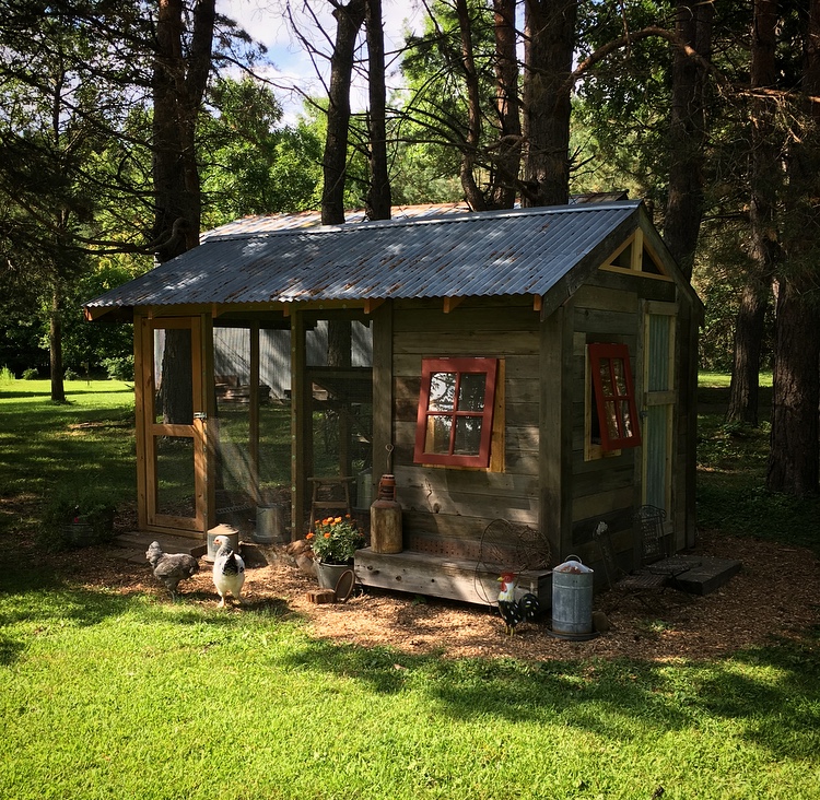 Cozy Rustic Pallet Coop Backyard Chickens Learn How To Raise Chickens