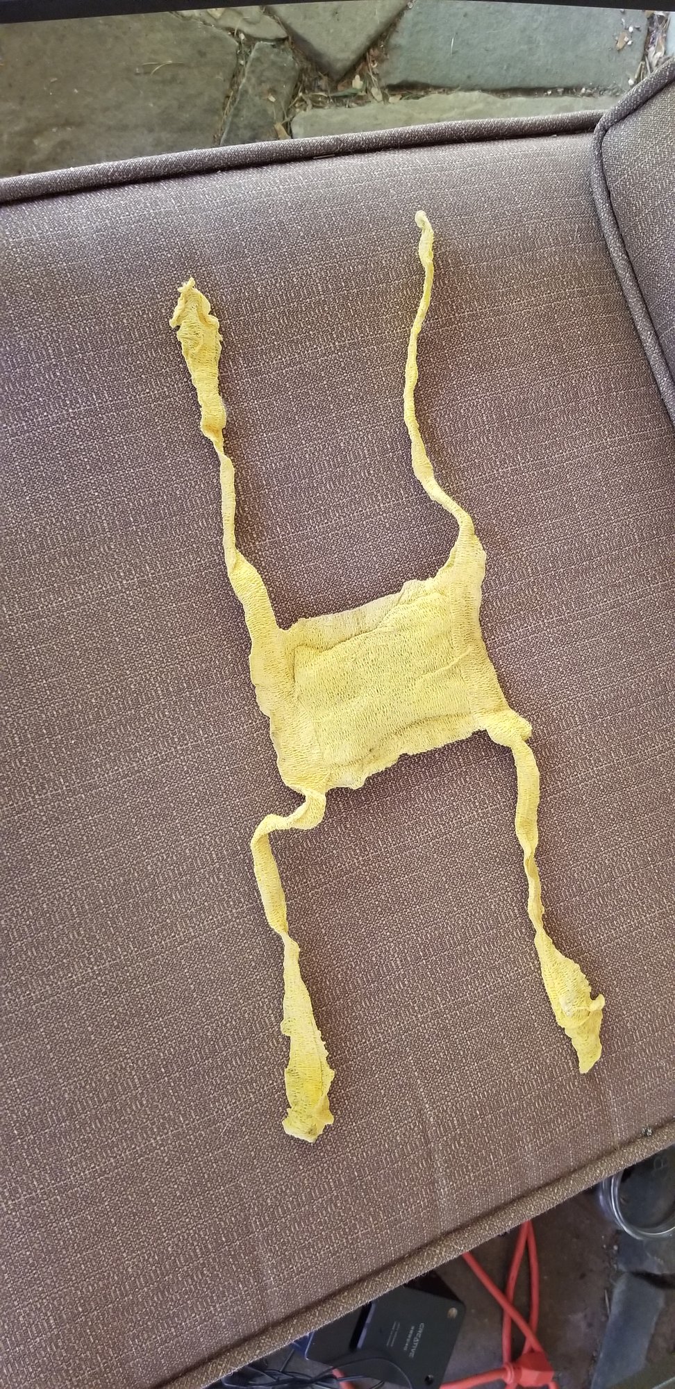 How to make a chicken bra from less than 4 feet of vet wrap