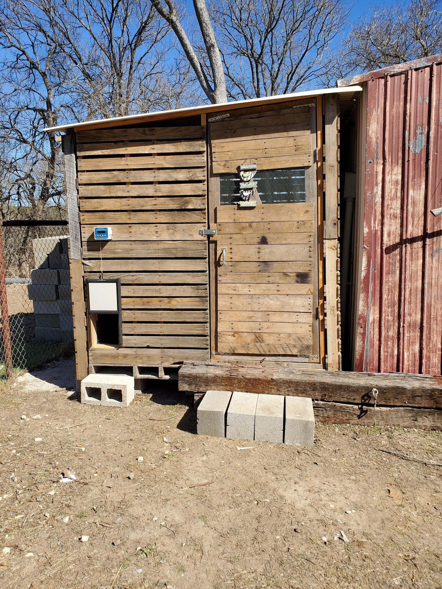 Pallet chicken house BackYard Chickens Learn How to Raise Chickens