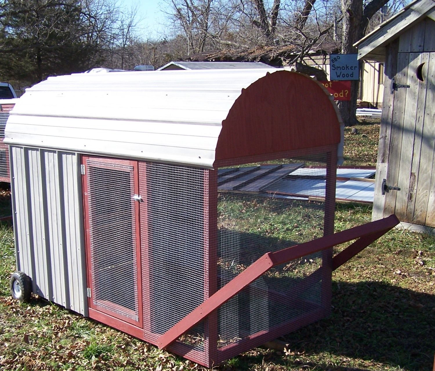 Johnouthouse Chicken Tractor BackYard Chickens