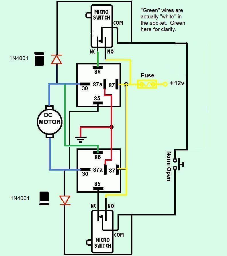 Wiring Manual PDF: 12vdc Limit Switch Wiring Diagrams