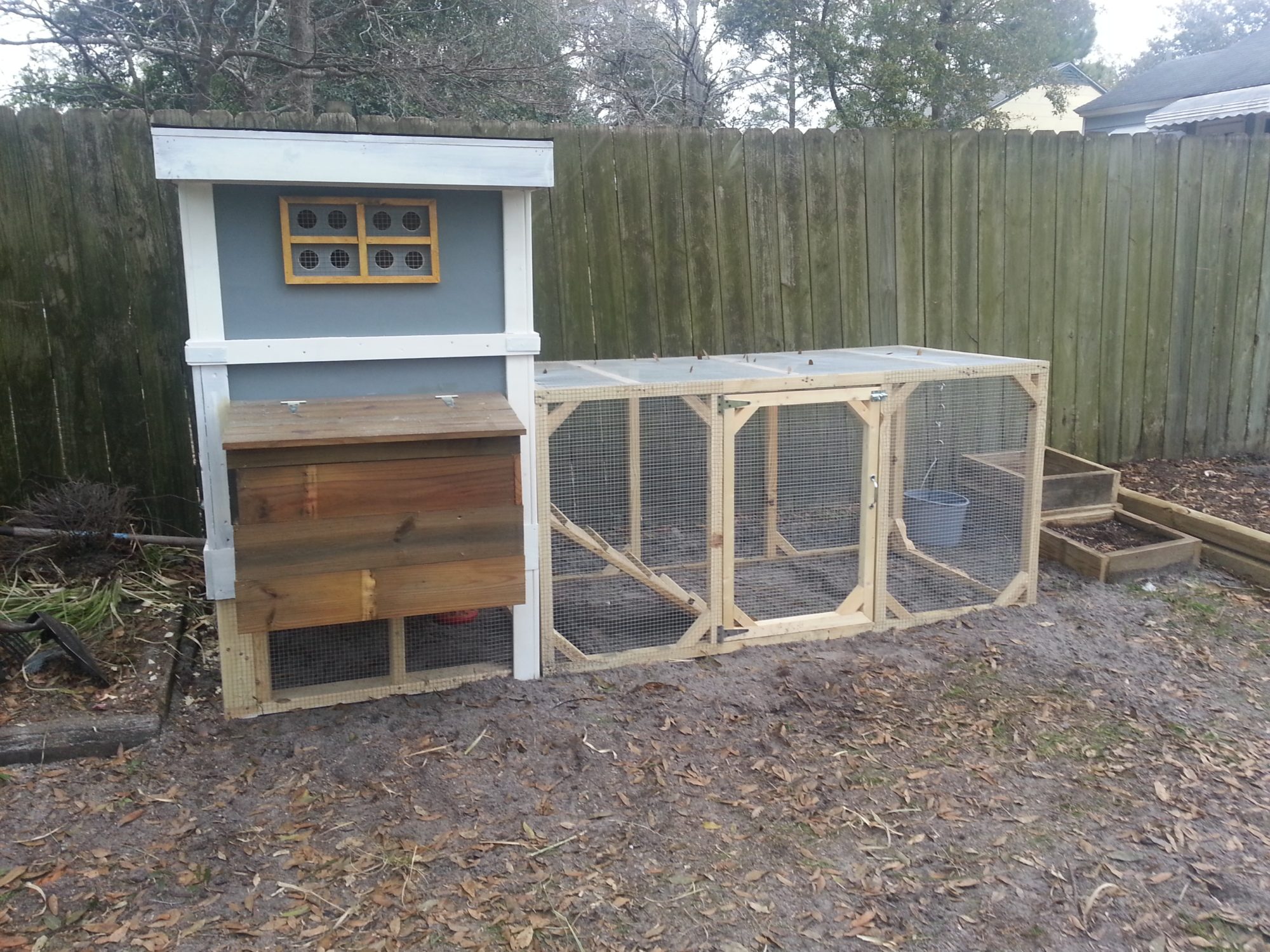 shipping Crate coop BackYard Chickens