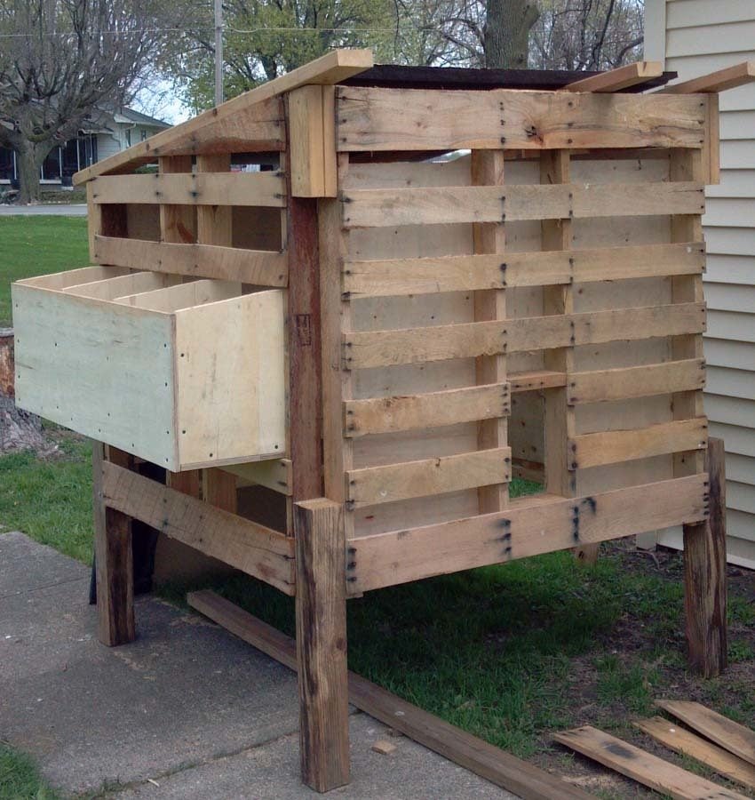 My Pallet Coop | BackYard Chickens