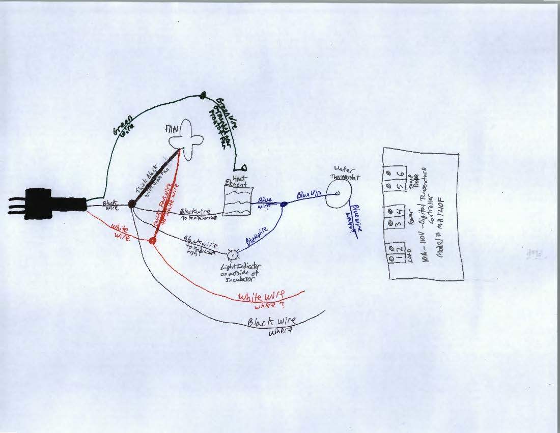 How do you replace an Electronic Thermostat in a cabinet ... gqf incubator thermostat wiring diagram 