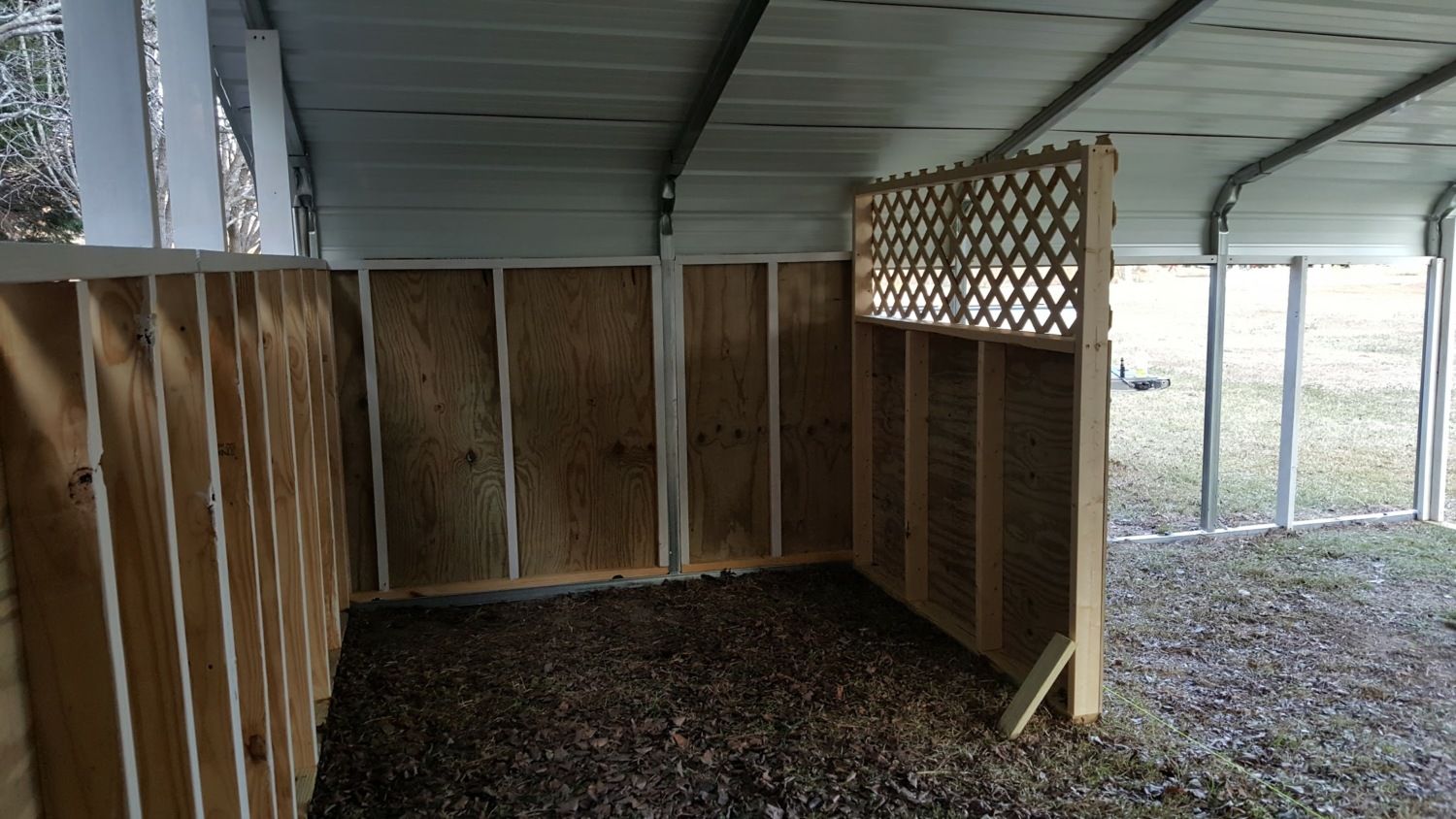 Another Southern Carport Coop BackYard Chickens Learn How to Raise