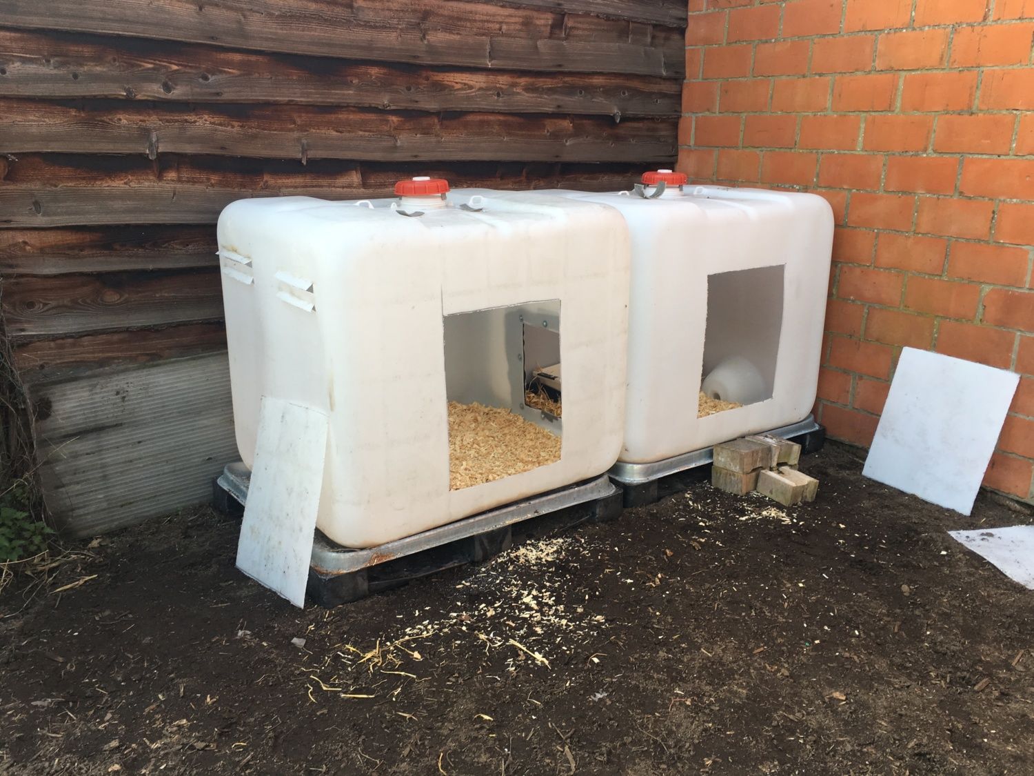 Ibc tote chicken coop BackYard Chickens - Learn How to 