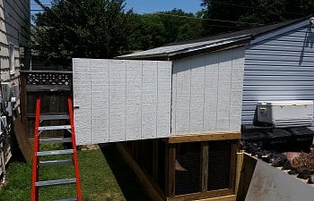 The Birdcage: A Small Coop Built for Space Efficiency and Low Maintenance - Lots of Pictures