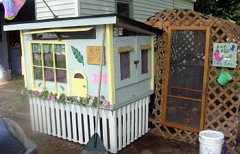 Golden Girls Themed Hen House (5'x4')