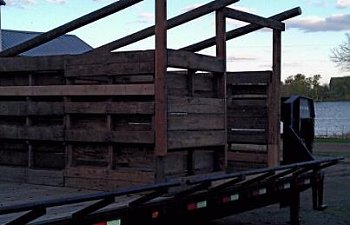 A Pallet Coop Made As A Family Event