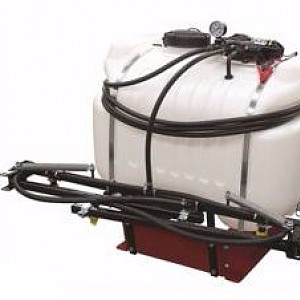 Fimco 40-Gallon 12V 2.1 GPM Pump 3-Point Hitch Sprayer with 4-Nozzle Boom