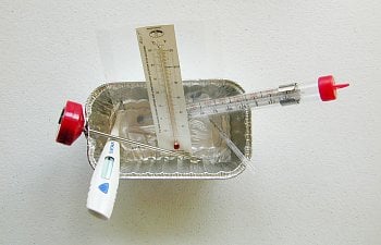 Testing/calibrating incubator thermometers and hygrometers.