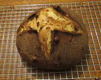 Sourdough Orange Ginger bread Baked.jpg
