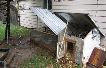 Small Duck Coop With Re Purposed Materials