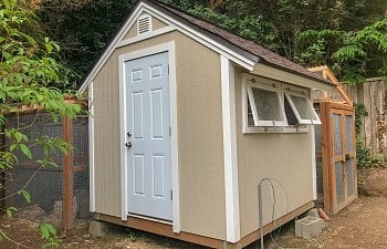 Our chicken coop project...