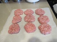 Patties to freeze.JPG