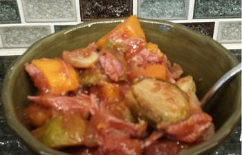 Smoked Turkey Leg Slow Cooker Soup