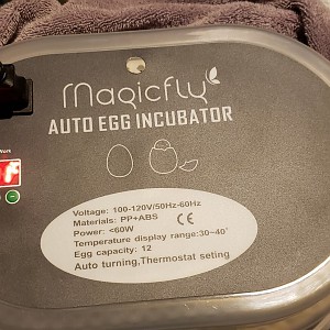 MagicFly Digital Mini Fully Automatic Egg Incubator